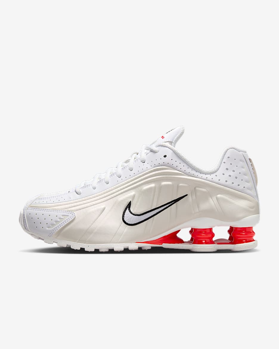 Nike Shox R4 White Metallic W for sale | eBay